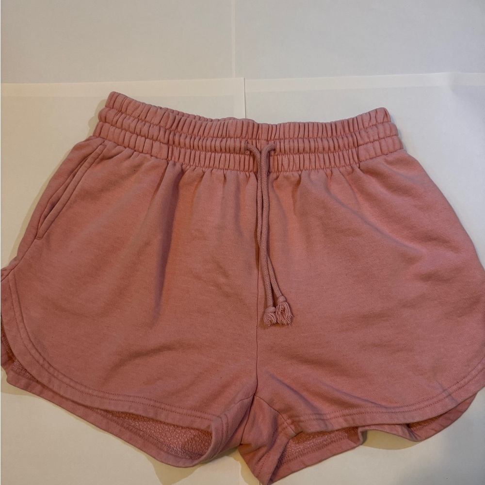 Wild Fable Pink Athletic Shorts with Elastic Waistband
